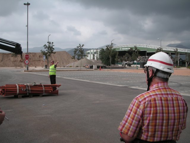 PRACTICAS GRUA CAMION  MERCANCIAS ESPECIALES CONVOY